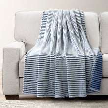 Load image into Gallery viewer, Super Cozy Ultra Soft Ribbed Faux Fur Throw
