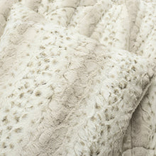 Carregar imagem no visualizador da galeria, Leopard Textured Faux Fur Comforter 3 Piece Set
