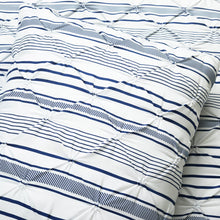 Carregar imagem no visualizador da galeria, Ravello Pintuck Stripe 5 Piece Comforter Set
