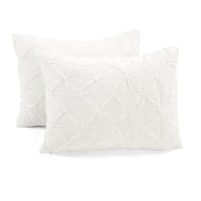 Cargar imagen en el visor de la galería, Ravello Pintuck Cotton Comforter 3 Piece Set
