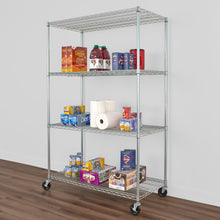 Cargar imagen en el visor de la galería, 24&quot; x 48&quot; x 72&quot; 4-Tier Wire Rack
