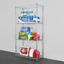 Load image into Gallery viewer, 18&quot; x 36&quot; x 72&quot; 4-Tier Wire Rack
