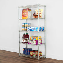 Carregar imagem no visualizador da galeria, 14&quot; x 30&quot; x 60&quot; 5-Tier Wire Rack
