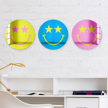 Load image into Gallery viewer, Bundle |  Happy Face with Starry Eyes Multicolor 3-Piece Set
