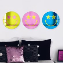 Cargar imagen en el visor de la galería, Bundle |  Happy Face with Starry Eyes Multicolor 3-Piece Set
