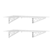 Carregar imagem no visualizador da galeria, 24&quot; x 48&quot; Wall Shelves (Two Pack with Hooks)
