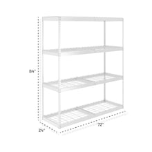 Load image into Gallery viewer, 24&quot; x 72&quot; x 84&quot; Heavy-Duty Garage Shelving
