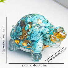 Carregar imagem no visualizador da galeria, Crystal Turtle Decor
