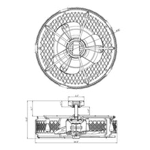 Carregar imagem no visualizador da galeria, 27&quot; Wright Modern DC Motor Downrod Mount Reversible Crystal Ceiling Fan with Lighting and Remote Control
