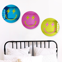 Carregar imagem no visualizador da galeria, Bundle | Happy Faces With Lightning Bolt Eyes 3-Piece Multicolor Set
