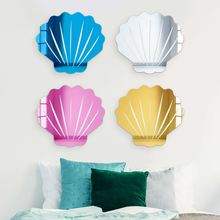 Load image into Gallery viewer, Sea Shell Decorative Wall Mirror
