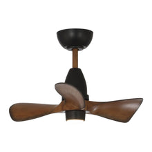 Load image into Gallery viewer, 28&quot; Kwang Farmhouse DC Motor Downrod Mount Reversible Ceiling Fan with LED Lighting and Remote Control
