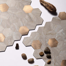 Carregar imagem no visualizador da galeria, Hexagon Peel and Stick Wall Tiles
