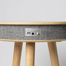 Load image into Gallery viewer, Rusée Smart Table with Speaker &amp; Wireless Charger
