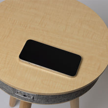 Load image into Gallery viewer, Rusée Smart Table with Speaker &amp; Wireless Charger
