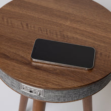 Load image into Gallery viewer, Rusée Smart Table with Speaker &amp; Wireless Charger
