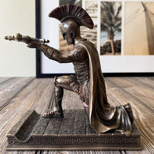 Load image into Gallery viewer, Greek Hoplite Warrior Statue
