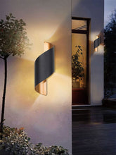 Carregar imagem no visualizador da galeria, MIRODEMI® Creative White/Black Outdoor Aluminum Waterproof Wall Lamp For Courtyard
