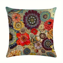 Load image into Gallery viewer, Mexican Flowers Cushion Covers
