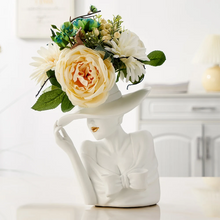 Load image into Gallery viewer, Modern Girl Flower Vase
