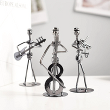 Load image into Gallery viewer, Metal Musician Figurines
