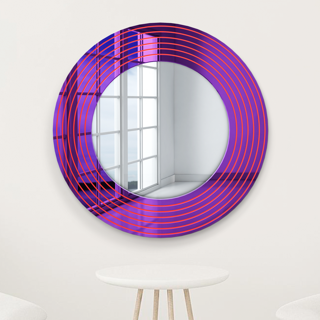 Pop Round Mirror