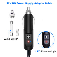 Carregar imagem no visualizador da galeria, ACOPOWER  DC12V/24V Car Cigarette Lighter to DC5.5x2.1mm Connector Adapter
