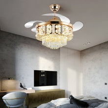 Carregar imagem no visualizador da galeria, Life by Ozarke Smart Fan Chandelier Light
