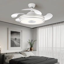 Carregar imagem no visualizador da galeria, Luna by Ozarke Smart Fan Chandelier Light
