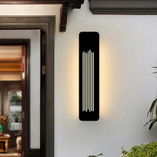 Carregar imagem no visualizador da galeria, MIRODEMI® Modern Black Outdoor Waterproof LED Aluminum Wall lamps For Garden Porch
