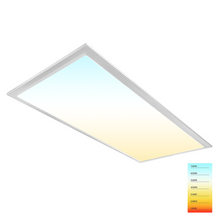 Cargar imagen en el visor de la galería, 2x4 Flat Panel LED Light, Selectable Wattage (40W/50W/60W) &amp; CCT (4000K/5000K/6000K) with 130LM/Watt, 0-10V Dimmable, Backlit - ETL &amp; DLC Premium
