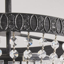 Cargar imagen en el visor de la galería, 3-Light Crystal Drum Chandelier Lighting
