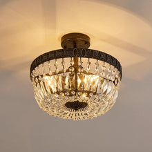 Load image into Gallery viewer, 3-Light Crystal Drum Chandelier Lighting
