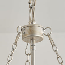 Cargar imagen en el visor de la galería, 3-light Modern Crystal Chandelier with Hemp Rope
