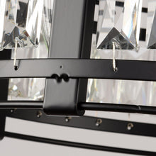 Load image into Gallery viewer, 3-Light Modern Crystal Flush Mount Ceiling Light
