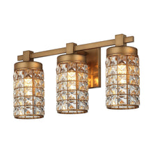 Carregar imagem no visualizador da galeria, 3-Light Modern Golden Wall Light
