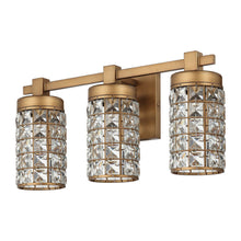 Carregar imagem no visualizador da galeria, 3-Light Modern Golden Wall Light
