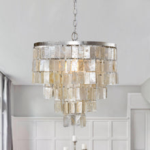 Cargar imagen en el visor de la galería, 3-Light Traditional Shell Pendant Lighting
