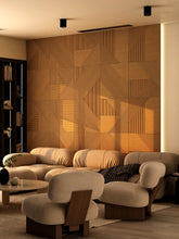 Carregar imagem no visualizador da galeria, Modern Minimalistic Wooden Wall Panels
