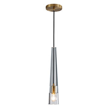 Load image into Gallery viewer, Minimalist Vintage Crystal Pendant Light
