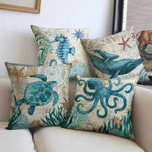 Carregar imagem no visualizador da galeria, Sea Life Cushion Covers
