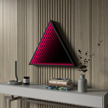 Cargar imagen en el visor de la galería, 3D Triangle Infinity Mirror Light
