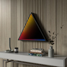 Cargar imagen en el visor de la galería, 3D Triangle Infinity Mirror Light
