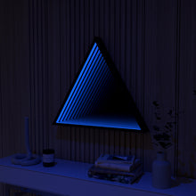 Cargar imagen en el visor de la galería, 3D Triangle Infinity Mirror Light
