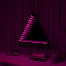 Carregar imagem no visualizador da galeria, 3D Triangle Infinity Mirror Light
