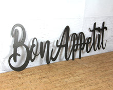 Carregar imagem no visualizador da galeria, Bon Appetit Metal Word Sign
