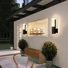 Carregar imagem no visualizador da galeria, MIRODEMI® Modern Black Outdoor Waterproof LED Wall Mounted Lamp For Villa, Porch
