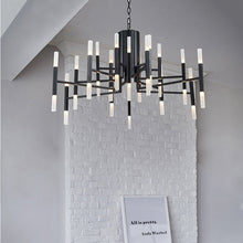 Cargar imagen en el visor de la galería, Mirodemi® Gold/Black Postmodern LED Chandelier For Living Room, Lobby, Restaurant
