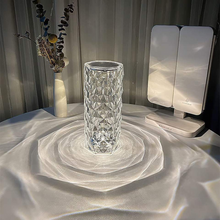 Load image into Gallery viewer, Rose Crystal Lamp
