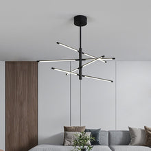 Carregar imagem no visualizador da galeria, Jesse Black LED Chandelier
